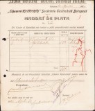 A917 Mandat, 1920, Chewra Kadischah Societate caritabilă israelită Botoșani