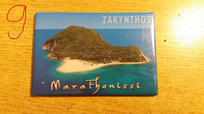 M3 C1 - Magnet frigider - tematica turism - Grecia - 26
