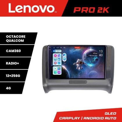 Navigatie Audi TT 2004-2011 Lenovo Kit-078 8 core QLED 2K 12+256 360 Android Waze USB Navigatie Internet Youtube Radio CarStore Technology