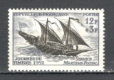 Franta.1957 Ziua marcii postale SF.274, Nestampilat