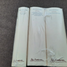 Macedonski Opere --3 VOLUME Ed. de lux Ed. Academiei in tipla