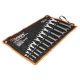 Set chei fixe 12 buc. 6-32mm in husa textila Hoteche