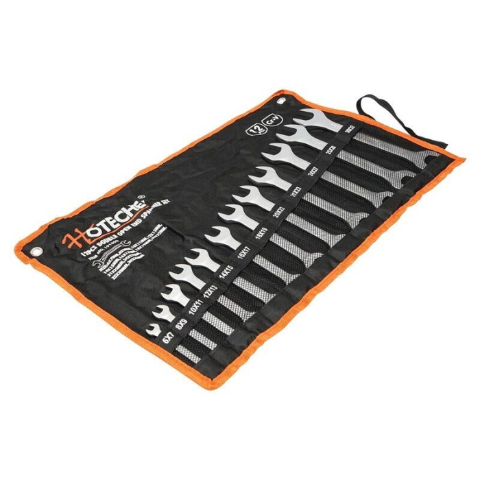 Set chei fixe 12 buc. 6-32mm in husa textila Hoteche