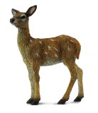 Figurina pui de cerb rosu pictata manual s collecta