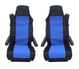 Cumpara ieftin Set Huse Scaune Auto Camion DAF CF, LF, XF 95, XF 105, Albastru