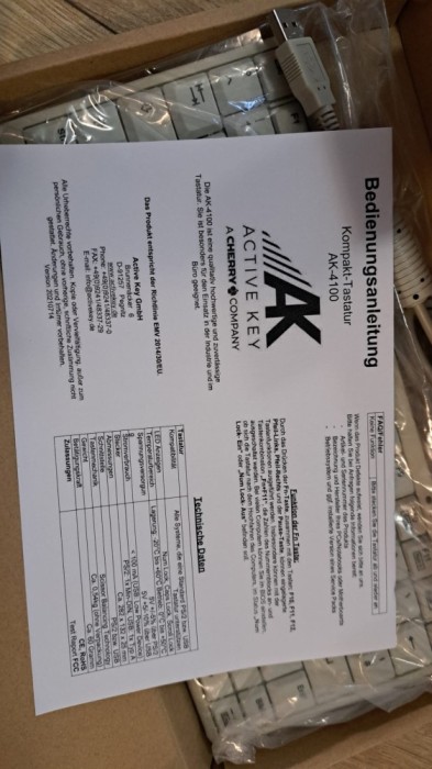 Tastatura Cherry Ak-4100