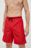 Cumpara ieftin Karl Lagerfeld pantaloni scurti de baie culoarea rosu
