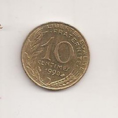 Moneda Franta - 10 Centimes 1998 v1