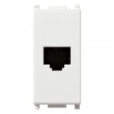 Vimar Priza telefon 14320, RJ11, alb - 8007352108769