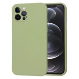 Husa silicon iPhone 12 Pro Techsuit SoftFlex, verde