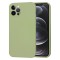 Husa silicon iPhone 12 Pro Techsuit SoftFlex, verde