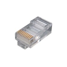 Mufa RJ50 tata 10 pini 10p10c pe cablu IDC de crimpat ENCITECH