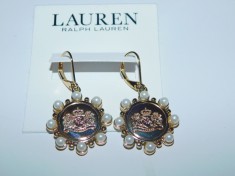 RALPH LAUREN, cercei noi , superbi, ambalaj original foto