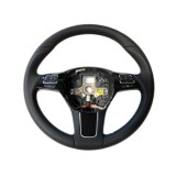 NEW OE STEERING WHEEL BLACK LEATHER VW TOUAREG 7P 2010 - 7P6419091