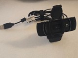 Webcam Logitech B910 HD 720p Carl Zeiss, 1280 x 720 pixeli, 5 Mpx V-U0021