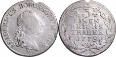 1779 - B - ? thaler - Friedrich II - Regatul Prusiei foto