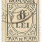 Romania, LP IV.14d/1926, Taxa de plata, tip. negru, h. alba, eroare 2, oblit.