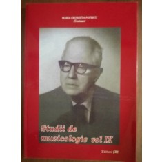 Studii de muzicologie 9- Maria Georgeta Popescu