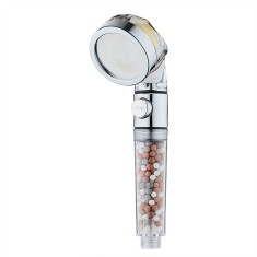 Para Dus cu Vitamina C, Filtru Ionic, Granule Minerale, Functie On/off|Crom