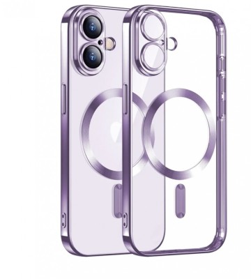 Huse silicon cu incarcare wireless compatibila cu Iphone 16 Mov foto