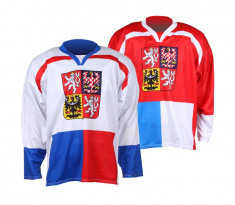 Ice Hockey Jersey CZ Nagano 1998 rosu XL foto