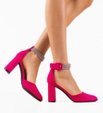 Cumpara ieftin Pantofi dama Nelli Fuchsia