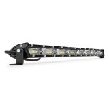 Proiector LED BAR model &quot;SLIM&quot; pentru Off-Road, ATV, SSV, putere 216W, culoare 6500K, tensiune 9-36V, dimensiuni 650 x 27 x 43 mm, Amio