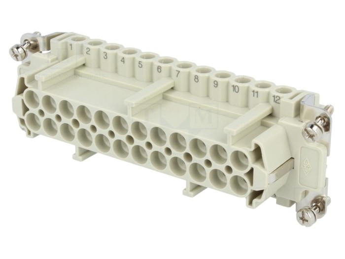 Conector HDC mamă 24 pini 16A