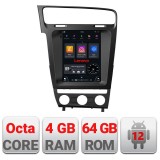 Navigatie Tesla VW Golf 7 cu Android, 8GB RAM, 128GB, 4G si CarPlay