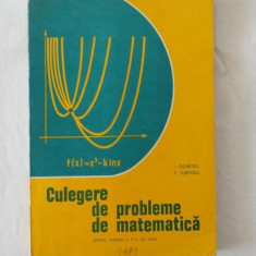 I. Giurgiu F. Turtoiu - Culegere de probleme de matematica pentru treapta a 2-a de licee