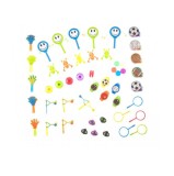 Set jucarii pinata pentru petreceri de baieti, 50 buc