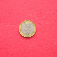 M3 C50 - Moneda foarte veche - Kenya - 10 shillings - 1997