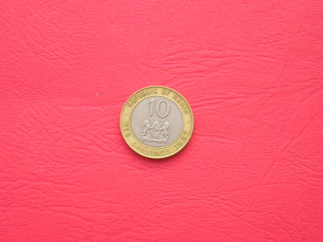 C50 - Moneda foarte veche - Kenya - 10 shillings - 1997