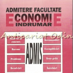 Admitere Facultate Economie Indrumar - Constantin Enache, Ion Popescu