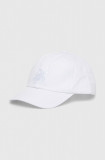Vilebrequin șapcă de baseball din bumbac CAPSUN culoarea alb, cu imprimeu, CSNU2401