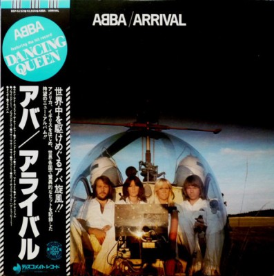 Vinil LP &amp;quot;Japan Press&amp;quot; ABBA &amp;lrm;&amp;ndash; Arrival (VG++) foto