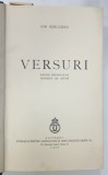 ION MINULESCU , VERSURI , EDITIE DEFINITIVA , 1939 , EXEMPLAR NR. 564 DIN 2226 *