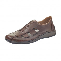 Pantofi casual barbati Rieker Tilden maro 0525825 foto