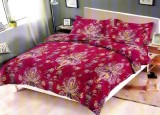 Cumpara ieftin Lenjerie de pat matrimonial cu husa elastic pat si fata perna dreptunghiulara, Vegas, bumbac mercerizat, multicolor