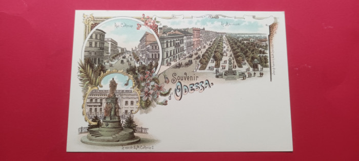 Litho Odesa Odessa Одесса Basarabia Bassarabia Litografie