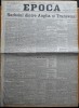 Ziarul Epoca, 21 Septembrie 1899; razboiul dintre Anglia si Transwaal