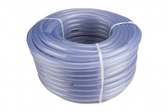 Furtun Transparent cu Insertie Textila ETS A, Diametru 1/2, Lungime 50m