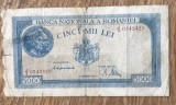 BNKRO05 Romania 5000 lei 15 decembrie 1944 J/3