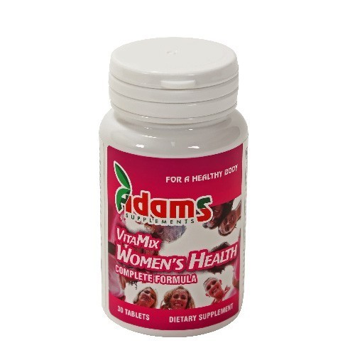 Complex VitaMix femei (multivitamin&mineral), 30cps, Adams Vision Complex VitaMix femei (multivitamin&mineral), 30cps, Adams Vision