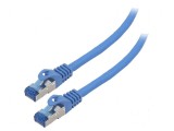 Cablul Patch S/FTP 6a CCA LSZH Albastru 1,5m 26AWG, Lanberg