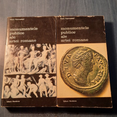 Monumentele publice ale artei romane 2 volume Niels Hannestad