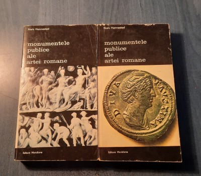 Monumentele publice ale artei romane 2 volume Niels Hannestad foto