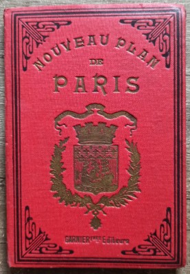 Nouveau plan de Paris Garnier Freres Editeurs foto