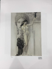 Litografie Gustav Klimt 50X70cm editia TREC foto