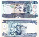 Insulele Solomon 5 Dolari 2009 P-26 UNC